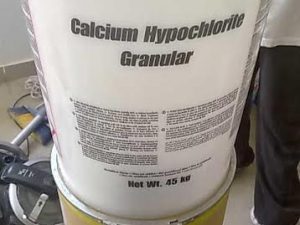 calcium hypochlorite granular
